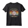 Pluto Never Forget Shirt - Retro Funny Space Science Vintage Maglietta - Ideale per Appassionati del Vintage e delle Scienze Spaziali