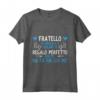 Regalo Miglior Fratello del Mondo - Maglietta Super Regalo di Natale - Ideale per Compleanno o Festa del Papà