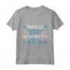 Regalo Miglior Fratello del Mondo - Maglietta Super Regalo di Natale - Ideale per Compleanno o Festa del Papà