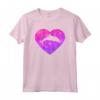Grazioso Cuore Delfino - Maglietta Regalo per Ragazze e Donne - Ideale per Adolescenti e Bambini