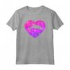 Grazioso Cuore Delfino - Maglietta Regalo per Ragazze e Donne - Ideale per Adolescenti e Bambini