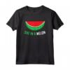 Estate Anguria Melone Fresco Uno in un Melone Watermelon Maglietta - Design Divertente per Amanti della Frutta - Ideale come Regalo Estivo