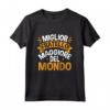 Bambino Miglior Fratello Maggiore Del Mondo - Sono Grande Fratello Maglietta da Super Fratello - Regalo per Fratelli Minori