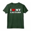 I Love My Lautaro - Amo Il Mio Lautaro Maglietta Vintage - Design Classico - Regalo Personalizzato