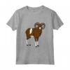 Muflone Maglietta - Wild Sheep Mouflon Design - Idea Regalo Ovis gmelini - Perfetta per Compleanno o Natale