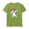 Dabbing Jack Russell Terrier Maglietta - Divertente Regalo per Amanti dei Jack Russell - Design Cartoon