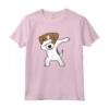 Dabbing Jack Russell Terrier Maglietta - Divertente Regalo per Amanti dei Jack Russell - Design Cartoon