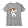 Dabbing Jack Russell Terrier Maglietta - Divertente Regalo per Amanti dei Jack Russell - Design Cartoon
