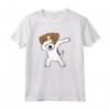 Dabbing Jack Russell Terrier Maglietta - Divertente Regalo per Amanti dei Jack Russell - Design Cartoon