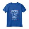 Bambino Mamma vuoi sposare il mio papà? - Maglietta per una Proposta di Matrimonio Creativa - Ideale per Genitori e Famiglie