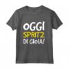 Frasi Spritz Simpatiche - Magliette Divertenti Alcol - T-shirt per Uomo e Donna - Ideale per Regalo agli Amanti dell'Alcol