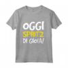 Frasi Spritz Simpatiche - Magliette Divertenti Alcol - T-shirt per Uomo e Donna - Ideale per Regalo agli Amanti dell'Alcol