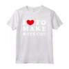 I Love To Make Boys Cry - Maglietta Vintage per Donne Che Amano Stili Originali - Acquista Online Design Divertente