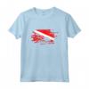 Scuba Diving Diver Down Flag - Awesome Marine Dive Regalo Maglietta per gli Amanti delle Immersioni Subacquee - Idea Regalo per Natale o Compleanno