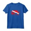 Scuba Diving Diver Down Flag - Awesome Marine Dive Regalo Maglietta per gli Amanti delle Immersioni Subacquee - Idea Regalo per Natale o Compleanno