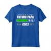 Futuro Papà 2023 Loading - T-shirt Divertente Regalo per Papà Padre - Ideale per Annuncio di Gravidanza, Compleanno o Natale