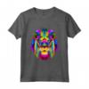 Cool Colorful Wild Stylish Lion Graphic Design T Shirt - Roar in Style - Great Gift Idea