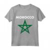 Marocco Trikot - Bandiera del Marocco Maglietta per Uomo e Donna - Ideale per Mostrare Amore per il Paese