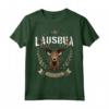 Lausbua Hirsch Lederhose Kinder Trachtenshirt Herren Lausbua Maglietta - Lustiges Geschenk für Buam aus Bayern & München - Bayrischer Lausbub Design - Kaufen Trachtenmode online