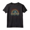 Machu Picchu Retro Llama | Cuzco Peru | Vintage Inca Trail Maglietta - Hiking Gift & Travel Souvenir for Andes Mountains Explorers