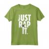 Regalo per rapper e amante dell'hip hop Just Rap It Maglietta - Design Vintage per gli Amanti del Rap e dell'Hip-Hop - Perfetto per Natale, Compleanno o Festa del Papà