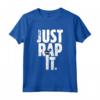 Regalo per rapper e amante dell'hip hop Just Rap It Maglietta - Design Vintage per gli Amanti del Rap e dell'Hip-Hop - Perfetto per Natale, Compleanno o Festa del Papà