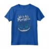 Cheshire Alice Cat Siamo tutti pazzi Qui Wonderland Maglia a Manica - Design Gatto Sorriso Dentoso - Ideale per Halloween o Regalo