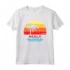 Maui Hawaii Retro Vintage Style Sunset Maglietta - T-shirt retrò stile vintage per gli amanti di Hawaii