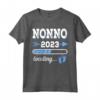 NONNO 2023 LOADING - Maglietta Regalo Divertente per il Futuro Nonno - Ideale per la Nascita di un Nipote o Nipotina