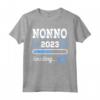 NONNO 2023 LOADING - Maglietta Regalo Divertente per il Futuro Nonno - Ideale per la Nascita di un Nipote o Nipotina