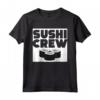 Divertente regalo Sushi Squad - Maglietta per amanti del sushi e del cibo giapponese - Regalo di compleanno o Natale per lui o lei