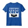 Divertente regalo Sushi Squad - Maglietta per amanti del sushi e del cibo giapponese - Regalo di compleanno o Natale per lui o lei