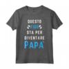 Questo Figo sta per diventare Papa' - Maglietta Annuncio di Gravidanza Divertente - Regalo per Futuri Padri e Genitori in Stile Retro