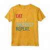 Eat Sleep Foucault Ripetere Filosofia Post-strutturalismo Maglietta - Design Colorato per Studenti e Appassionati - Acquista Online