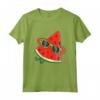Occhiali da Sole al Melone su Anguria - Maglietta Cool per Amanti della Frutta - Regalo Divertente