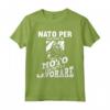Citazione Di Motociclismo Divertente - Maglietta per Motociclista Nato per Andare in Moto - Regalo Divertente per Appassionati di Motociclismo