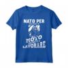 Citazione Di Motociclismo Divertente - Maglietta per Motociclista Nato per Andare in Moto - Regalo Divertente per Appassionati di Motociclismo