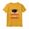 Finalmente Mi Sono Laureato - Maglietta per Laureati - Regalo di Laurea Ideale per Natale