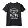 Citazione Di Motociclismo Divertente - Maglietta per Motociclista Nato per Andare in Moto - Ideale come Regalo per Appassionati di Moto