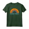 Good Vibes Only - Funny Positive Inspirational Distressed Maglietta for Peace and Love Enthusiasts