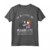 La Ragazza Del Pianoforte - Maglietta Regalo per Pianisti Amanti della Musica - Idea Regalo per Natale o Compleanno