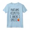 Portami Rispetto E Anche Uno Spritz - Maglietta per Amanti dello Spritz e del Vino - Regalo Divertente per Natale