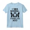 I Was Normal 2 Poodles Ago - Funny Poodle Dog Lover Gifts Men's Maglietta - Retro Vintage Clothing for Poodle Owners