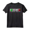 Moto, Codice 1N23456 - Maglietta Regalo per Motociclisti - Ideale per Uomini, Donne, Bambini - Compleanni e Natale