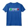 Moto, Codice 1N23456 - Maglietta Regalo per Motociclisti - Ideale per Uomini, Donne, Bambini - Compleanni e Natale