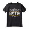 Ecco Come Appare Il Miglior Matteo Del Mondo - Maglietta Unica per Regalo di Natale, Compleanno e Festa del Papà