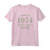 Made In 1974 Built Like A Tank - Maglietta Stile Militare Compleanno - Design Vintage per Fitness e Sollevamento Pesi