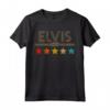 Elvis Maglietta Personalizzata - Regalo Compleanno Retro per Amici e Familiari di Nome Elvis - Ideale per Feste ed Eventi Speciali