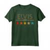 Elvis Maglietta Personalizzata - Regalo Compleanno Retro per Amici e Familiari di Nome Elvis - Ideale per Feste ed Eventi Speciali