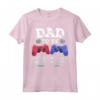 Dad To Be Pregnancy Announcement Gamer Father Level Unlocked Maglietta - Funny Video Game Lover Gift for New Dad - Father's Day Idea
